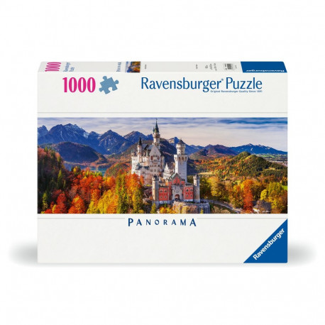 Ravensburger panorampusle 1000 tk Neushcwansteini loss