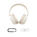 Juhtmevabad Bluetooth 5.3 Over-Ear kõrvaklapid Bass 35 Max mikrofoniga, valge