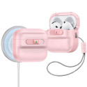 ESR Pulse Halolock Magsafe case for AirPods 4 - pink