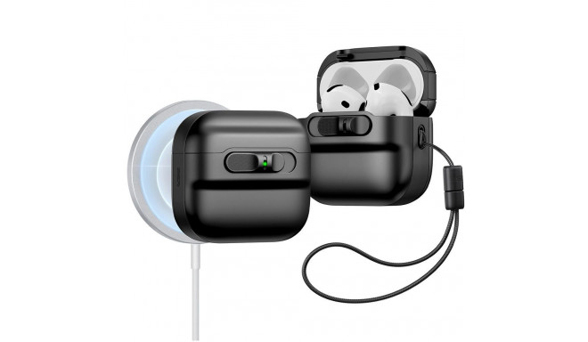 ESR Pulse Halolock Magsafe case for AirPods 4 - black