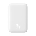 Baseus Magnetic Mini 6000mAh 20W Power Bank with Simple Series USB-C Cable - White