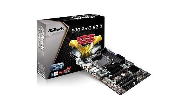 ASRock emaplaat AMD 970 SAM3+ATX DDR3