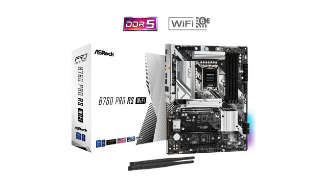 Motherboard B760 Pro RS WIFI s1700 4DDR5 DP/HDMI M.2 ATX