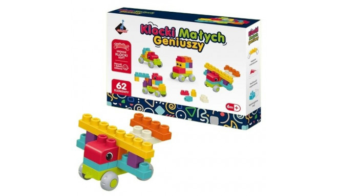 Little geniuses building blocks 62 pieces