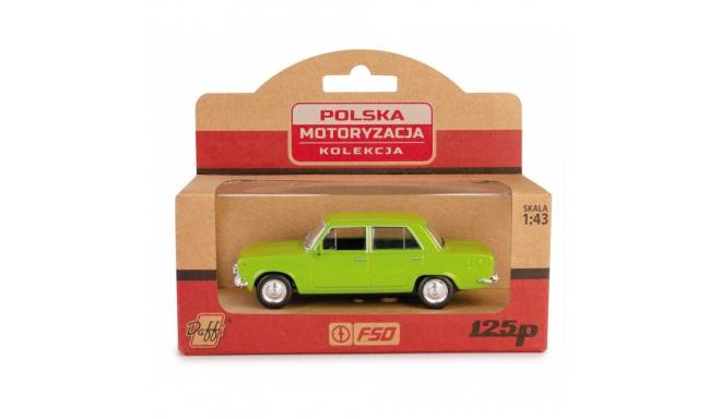 PRL vehicle Fiat 125p green