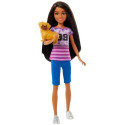 Doll Barbie Ligaya with dog