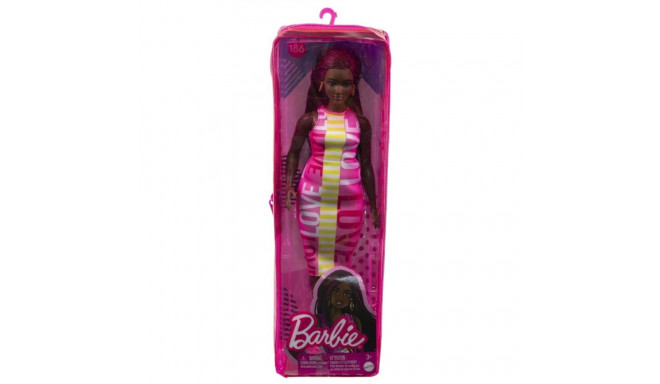 Mattel Barbie Fashionistas Doll Dress Love HBV18