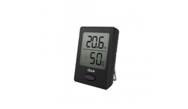 Duux Sense Hygrometer + Thermometer  Black  LCD display