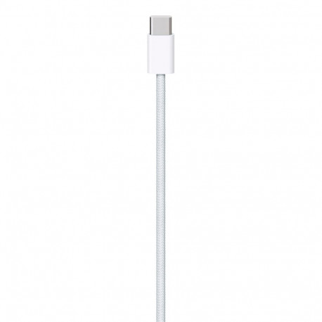 USB-kaabel USB-C USB-C 1m Apple, valge punutud disainiga, sobib Apple USB-C 20w adapteriga, sobib al
