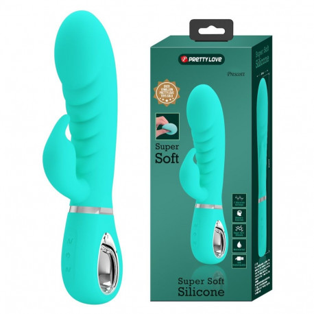 Pretty Love vibraator Prescott 20cm, roheline