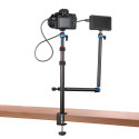 3 Legged Thing Camera Desk Mount Stand CDMS 2A Black / Blue