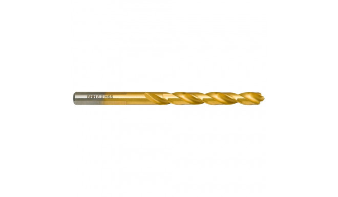 Baildon DIN 338 RN 8 mm, HSS TiN (S), 117-75 mm (3-tasapinnaline vars) metalli puur