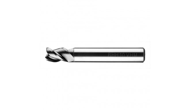 Baieri karbiidfrees DIN 6527 K FWP3A 10 mm, VHM TiAlN, Z3, 66-11 mm