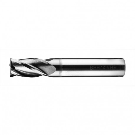 Frez węglikowy Baildon DIN 6527 K FWP2K 14 mm, VHM TiAlN, Z2, 75-14 mm