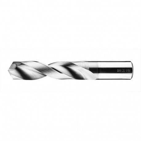 Wiertło węglikowe Baildon DIN 6537 K WK3 19 mm, VHM TiAlN, 131-79 mm