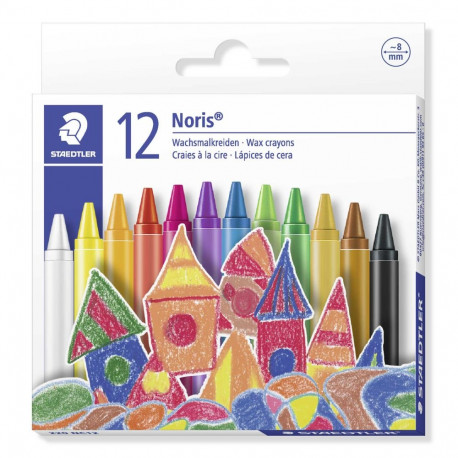 Мелок STAEDTLER Noris 12 цветов