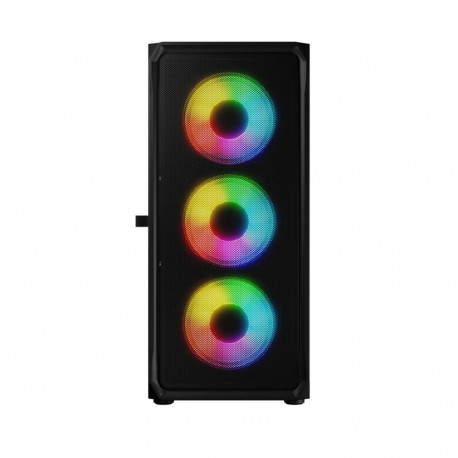 PC Case - Logic PORTOS ARGB Midi Tower Black