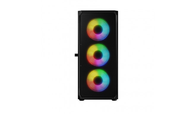 PC Case - Logic PORTOS ARGB Midi Tower Black