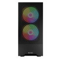PC Case - Logic ARYA ARGB Minidi USB 3.0 Black