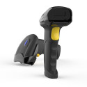 Wireless Barcode Scanner - Qoltec 50856 1D 2D 2.4GHz Black