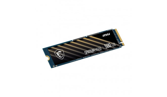 Storage Drive - MSI Spatium M450 500GB NVMe PCIe 4.0 M.2 3D NAND