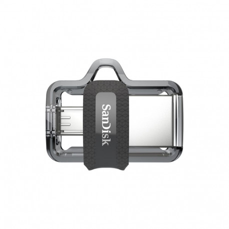 Dual USB Flash Drive - SanDisk Ultra 32GB Type-A/Micro-USB Black