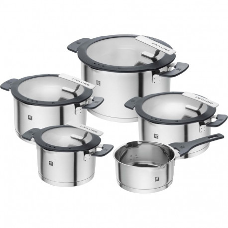 Cookware Set - ZWILLING SIMPLIFY 66870-005-0 Stainless Steel 5 pcs Silver Black