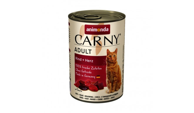 Wet Cat Food - Animonda Carny Beef 400g Grain-Free