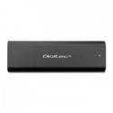 SSD Enclosure - Qoltec 50311 M.2 USB Type-C Black