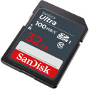 Memory Card - Sandisk Ultra 32GB Uhs-i Class 10, Black