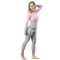 Naiste termopesu komplekt Spokey Flora (S/M) pink/grey