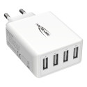 Ansmann Home Charger HC430, charger (white, intelligent charging control, multisafe technology)