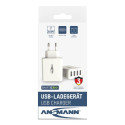 Ansmann Home Charger HC430, charger (white, intelligent charging control, multisafe technology)