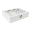 Jewelry box SEZANE 20x15x4.5cm, white