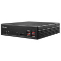 Shuttle XPC slim Barebone DH32U, Intel Pentium Gold 7505, 4x HDMI 2.0b 2x LAN, 2x COM, incl. VESA 24