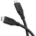Goobay 74186 USB cable USB4 Gen 2x2 0.5 m USB C Black