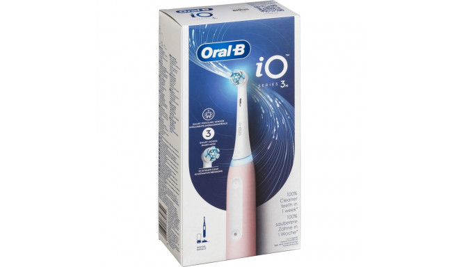 Braun Oral-B Elektrinis dantų šepetėlis | iO3N | Įkraunamas | Suaugusiems | Šepetėlių skaičius galvu