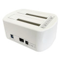 LC-Power LC-DOCK-U3-VI storage drive docking station USB 3.2 Gen 1 (3.1 Gen 1) Type micro-B White