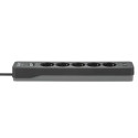 APC PME5U2B-GR surge protector Black 5 AC outlet(s) 230 V 1.52 m