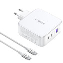 Ugreen Nexode CD289 1x USB-A 2x USB-C + USB-C - USB-C kaabel