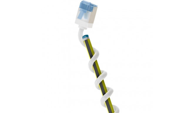 Võrgukaabel Cat6a U/FTP 0.25m, valge, LSZH, CU, Slim, Ultra-Flex