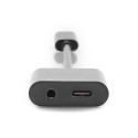 Digitus | USB Type-C adapter/Converter, Type-C to USB Type-C with 3.5mm stereo | AK-300400-002-S