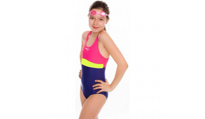 Aqua-speed Junior Emily swimsuit pink-purple (158 cm)