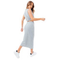 Justhype Sweat Midi Skirt Loungewear Set W LABON007 (8)