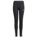 Leggings adidas D2M 3 Stripes Tight Jr GN1453 (134 cm)