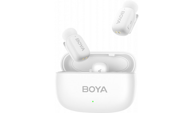 Boya wireless microphone mini-13 Lightning/USB-C, white