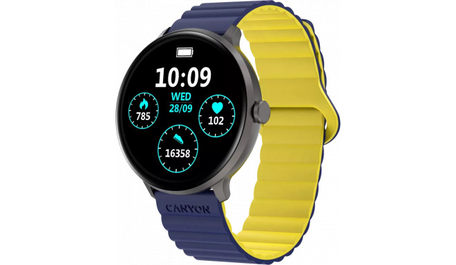 Canyon smartwatch Jacky SW-69, blue/yellow