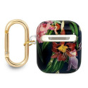 GUESS case for APPLE AirPods 1/2 GUA2HHFLB (Flower Strap Collection) blue