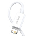 BASEUS cablel USB A to Apple Lightning 8-pin 2,4A Superior Series Fast Charging CALYS-02 0.25 meter 