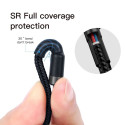 BASEUS cable Type C to Type C Cafule 3A 1M gray+black CATKLF-GG1